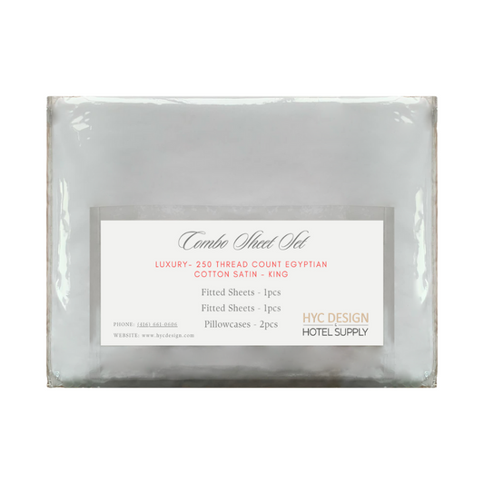 Premium 250 Thread Count Sheet Sets (Multiple Sizes)