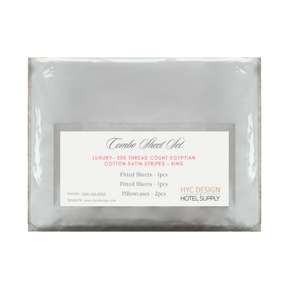 Premium 300 Thread Count Sheet Sets (Multiple Sizes)