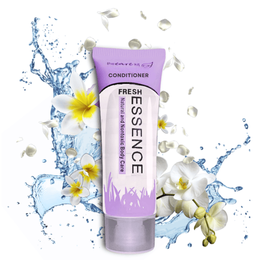 30ml hair conditioner tube for hotel amenities, ideal for guest use in resorts, inns, and Airbnb bathrooms