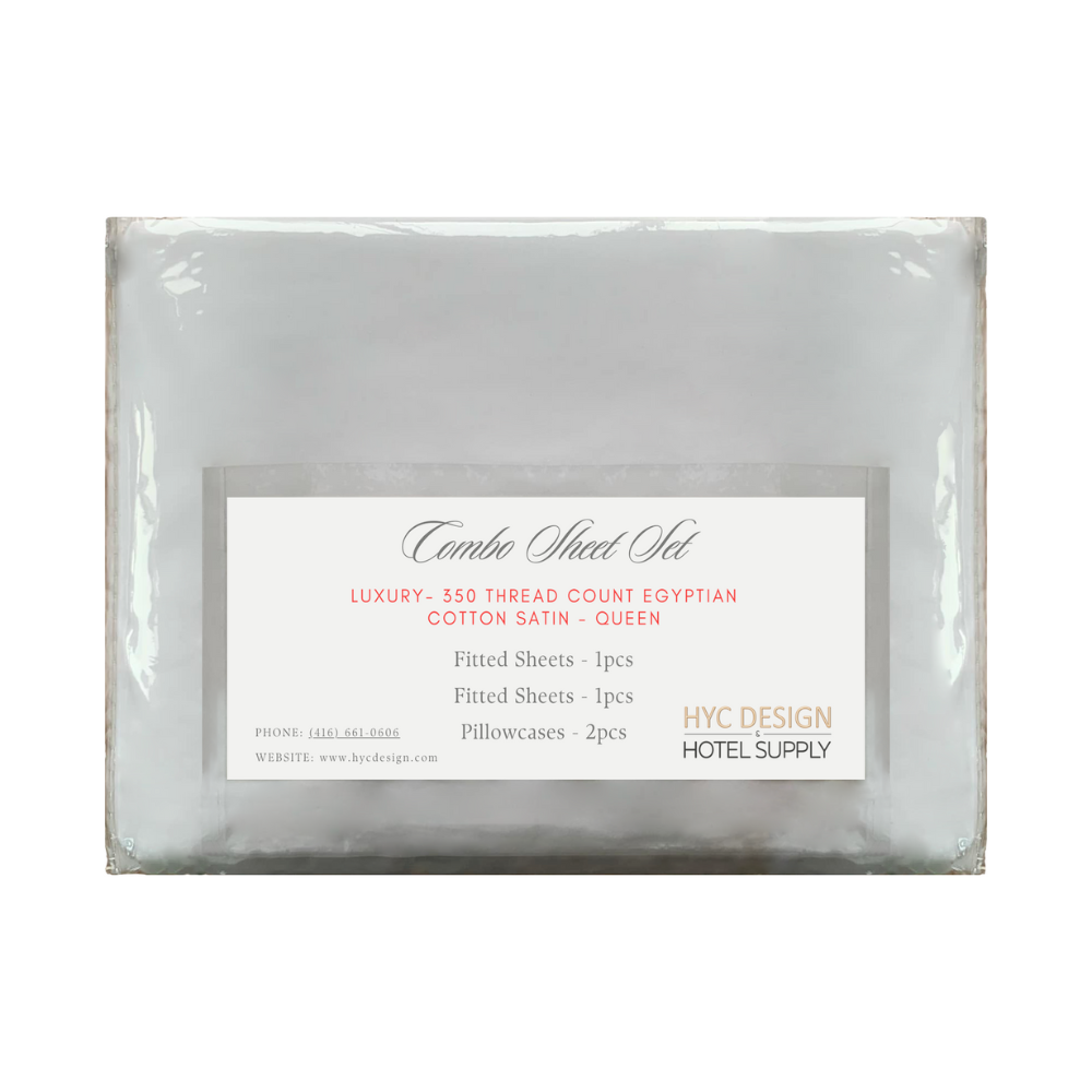 Deluxe 350 Thread Count Sheet Sets (Multiple Sizes)