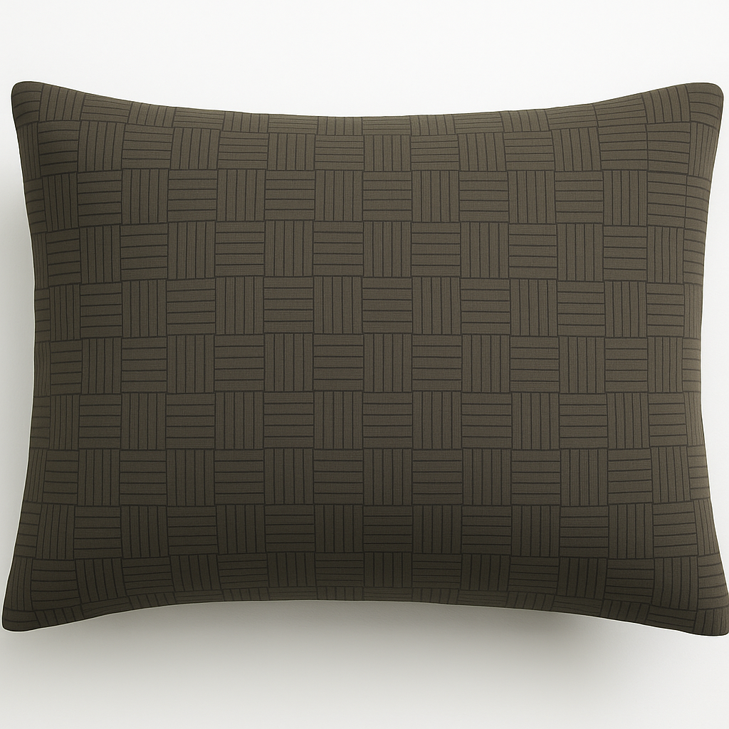 Luxury Grey Duvet Cover Set 3D Weave Texture with Zipper Closure