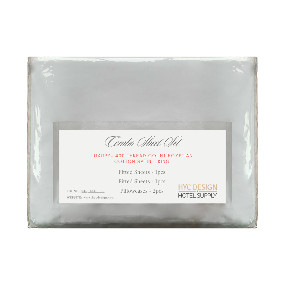 Luxury 400 Thread Count Sheet Sets (Multiple Sizes)