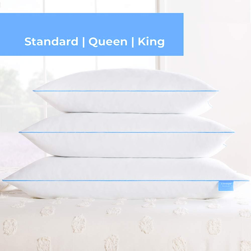 IHG Soft Pillow - Available in Standard, Queen, and King Sizes for Ultimate Comfort and Support