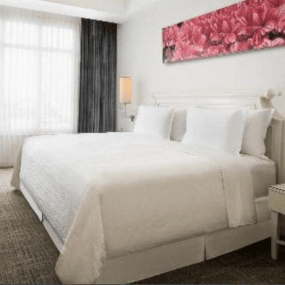 Custom Design Bed Skirts (5 Open-Pleat Design) - Premium Bedskirts from HYC Design - Just $82.99! Shop now at HYC Design & Hotel Supply