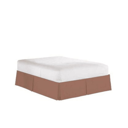 Custom Design Bed Skirts (5 Open-Pleat Design) - Premium Bedskirts from HYC Design - Just $82.99! Shop now at HYC Design & Hotel Supply