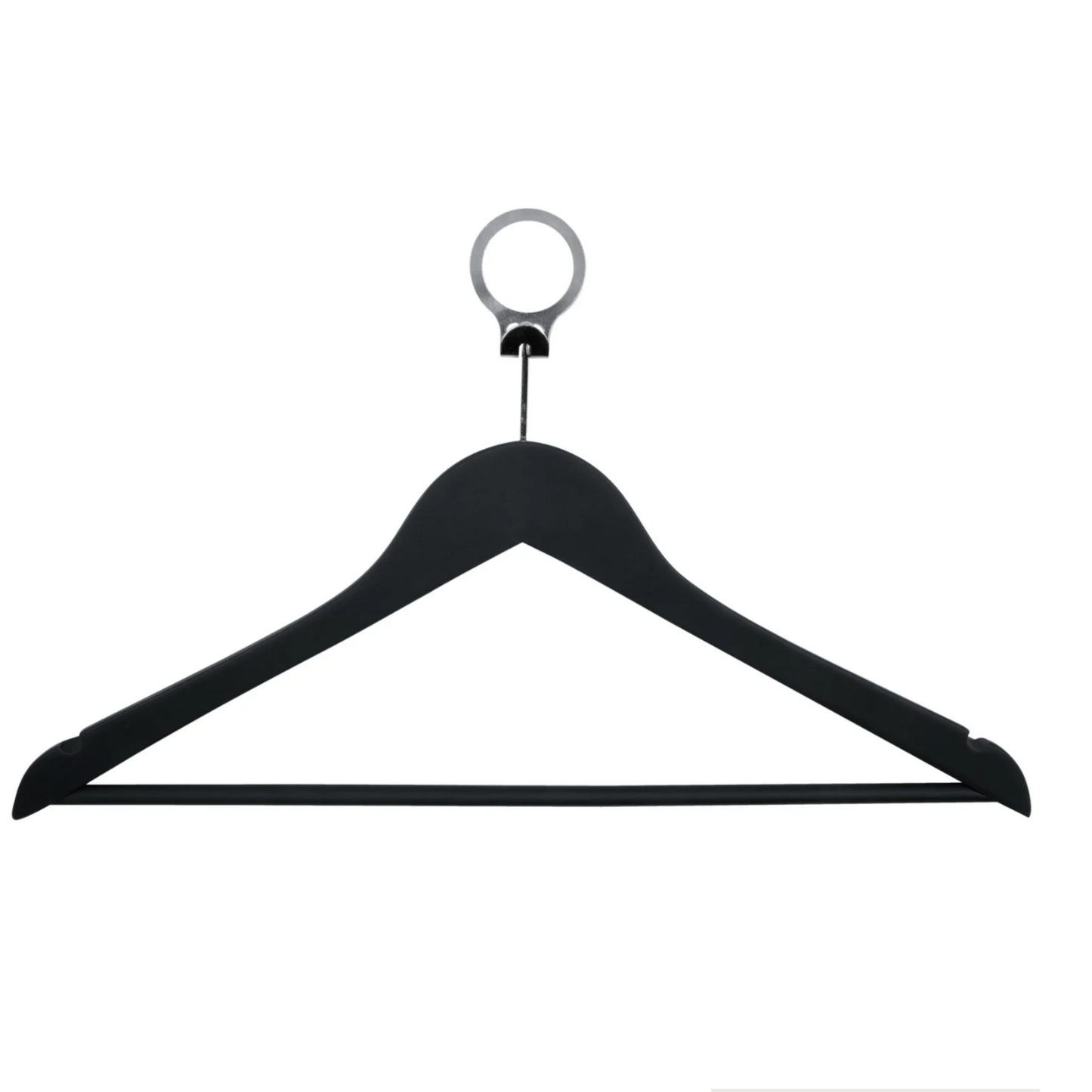 Black Wood Hangers
