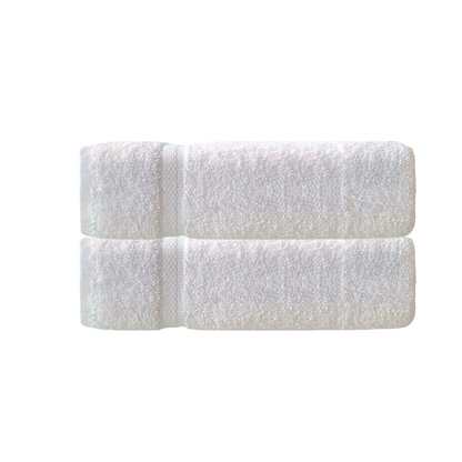 dobby border towels White cotton towels with border design wholesale HH Series - Quick-Drying Bath Towel 