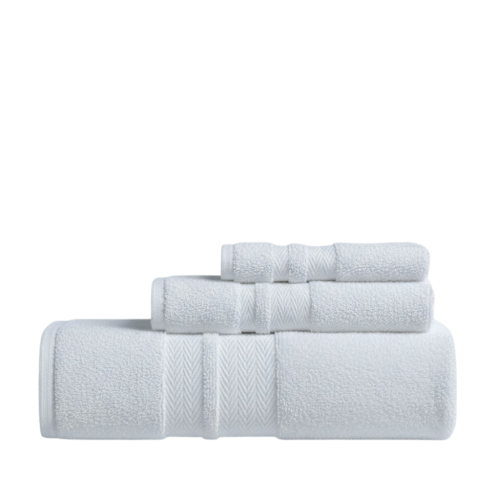 Bathroom towel grouping, soft cotton set for hotels, resorts, and hospitality supply
