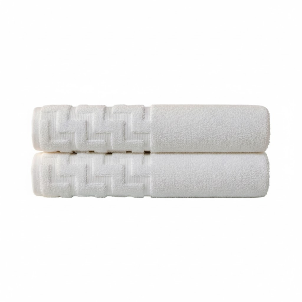 Bulk hand towels made from a durable cotton-poly blend, built to withstand regular laundering and daily use