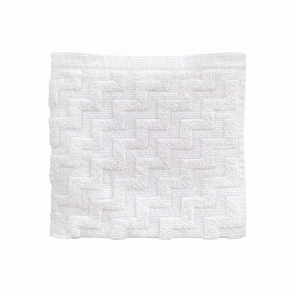 Commercial-grade washcloths with a plush texture and fast-drying weave built for high-turnover hospitality use