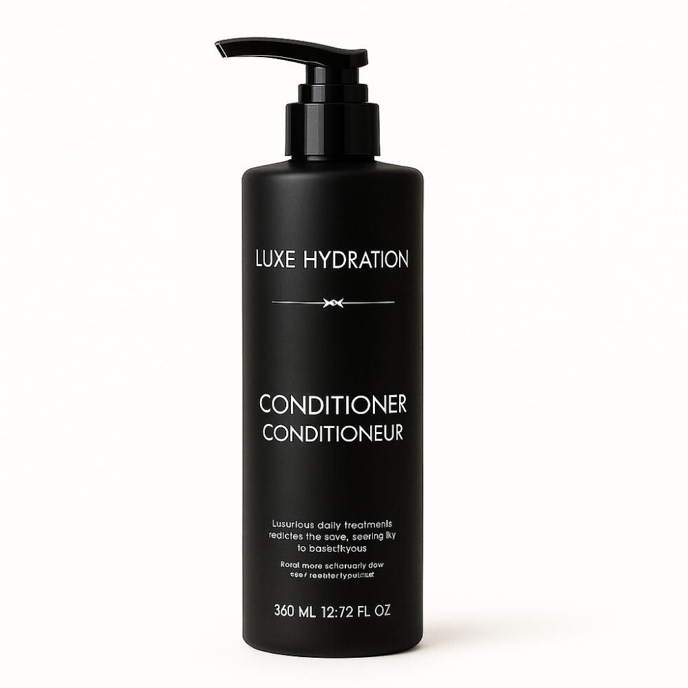 Luxe conditioner 360ml for hotel and resort use. Silky, hydrating formula for guest hair care. Available in bulk for amenities