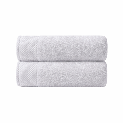 Bulk bath towels with a plush, absorbent texture designed to meet high-end hospitality standards