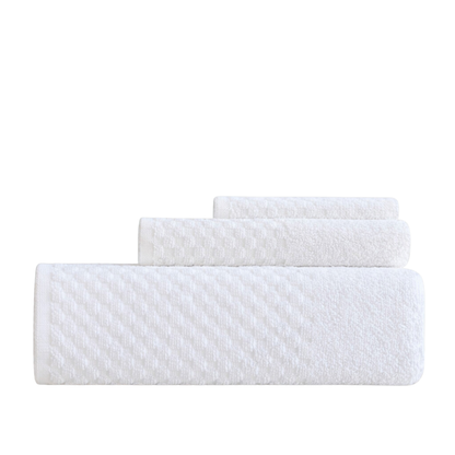Guest bathroom linen kit, cotton towel set for hotels, Airbnb, and accommodation supply