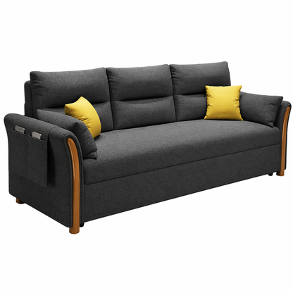 Sofa bed bulk wholesale, commercial grade pull out sleeper for hotels, guest rooms, and hospitality use
