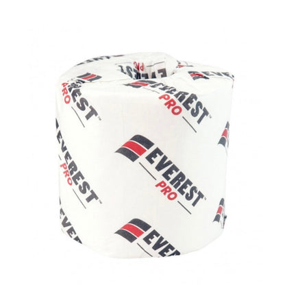 Everest Pro Toilet Tissue - 2ply - 500 sheets/roll (48 rolls/case) : Premium Quality Experience: Everest Pro Toilet Tissue Crafted with High-Quality and Ultra-Soft Materials - shop now at Canadian Hotel Supplies