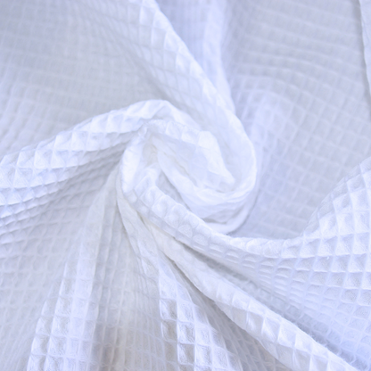 Waffle Kimono Bathrobe 65% cotton and 35% polyester
