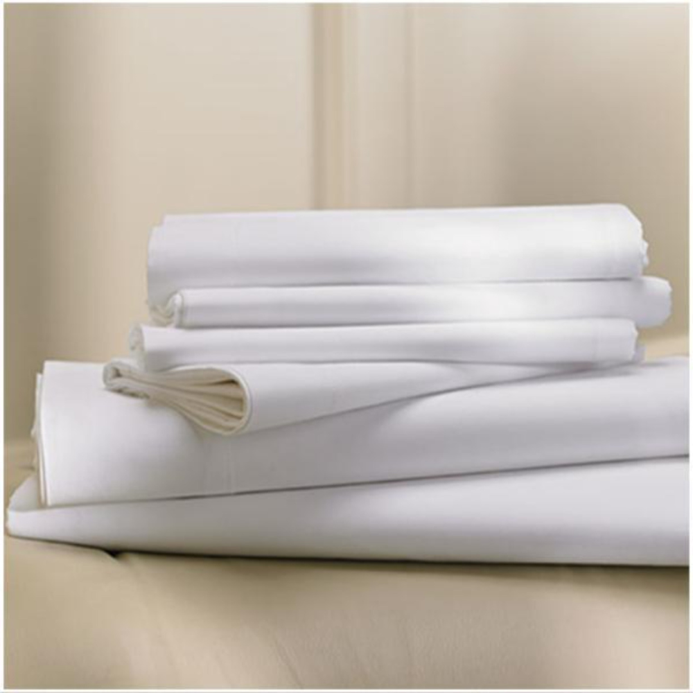 Hotel fitted sheet bulk, durable elastic sheet for guest beds and hospitality use