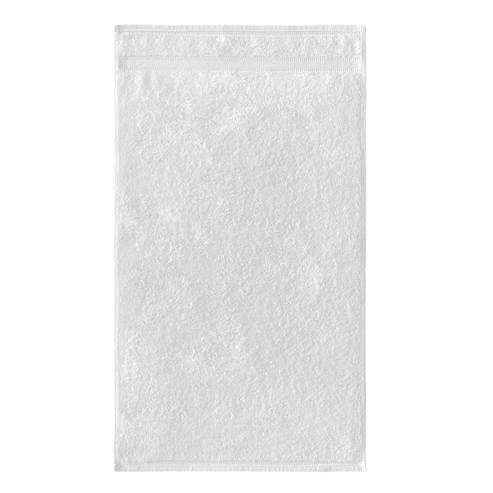 Wholesale white cotton towels with stylish border for spas dobby border towels Hand Towel 16x30" Full