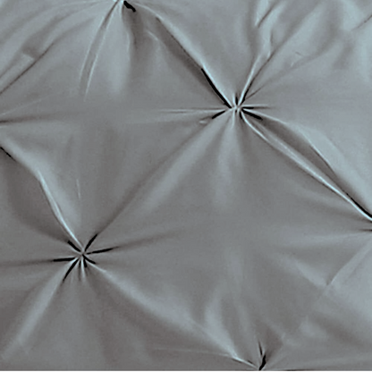 Luxurious 3pc Pintuck Duvet Cover Set (Multiple Colors Available) (6pcs/Per Case)