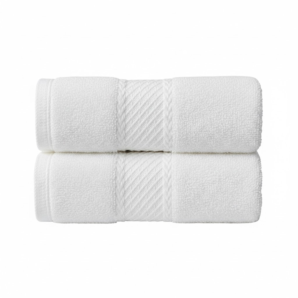 Bulk hand towels made from quality cotton, providing dependable absorbency and value for hospitality settings