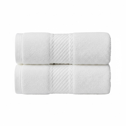 Bulk hand towels made from quality cotton, providing dependable absorbency and value for hospitality settings
