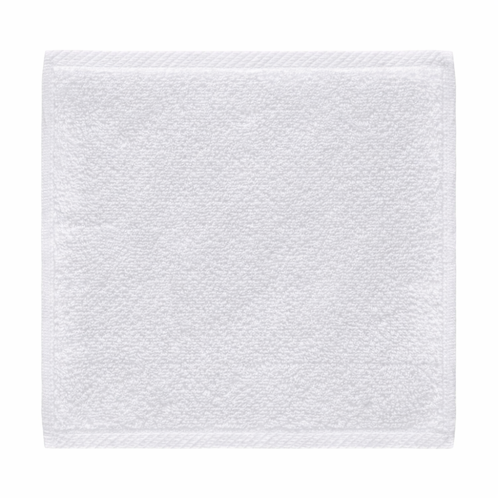 High-GSM cotton-blend washcloths designed for commercial use, offering reliable absorbency, durability, and quick drying