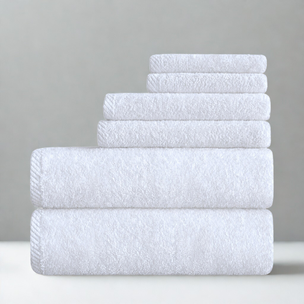 Accommodation towel set, absorbent cotton linens for hotels, inns, and guest rooms
