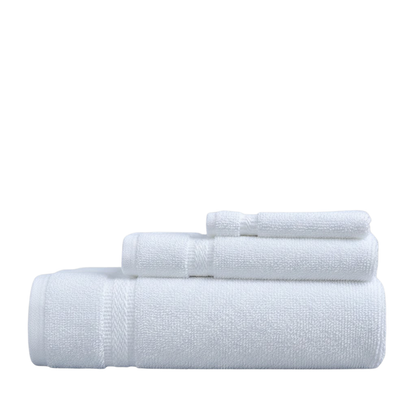 Bathroom linen combo, absorbent cotton towels for hotels, spas, and guest room comfort