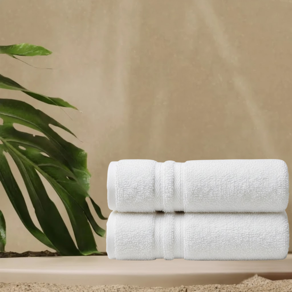 Bulk bath towels engineered for premium hospitality environments, combining plush feel with reliable performance