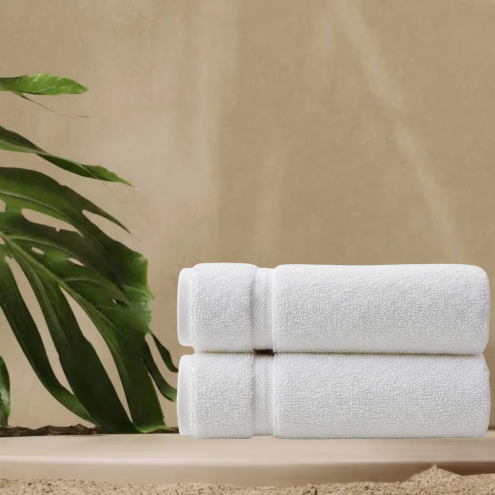 Hotel-grade bath towels suitable for bulk purchasing, built to deliver consistent luxury through frequent laundering