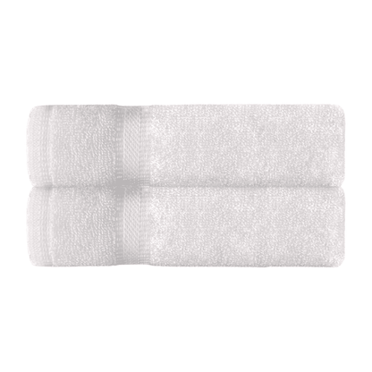 Soft 100% cotton towels with border for hotel lobbies dobby border towels Hand Towel 16x30" different view