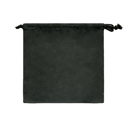 Soft velvet hair dryer bag with drawstring, ideal for hotel suites and upscale guest room amenities or home organization