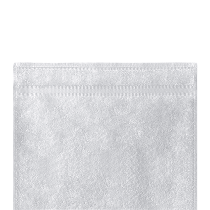 White cotton towels with luxury border design for resorts dobby border towels Hand Towel 16x30" Half