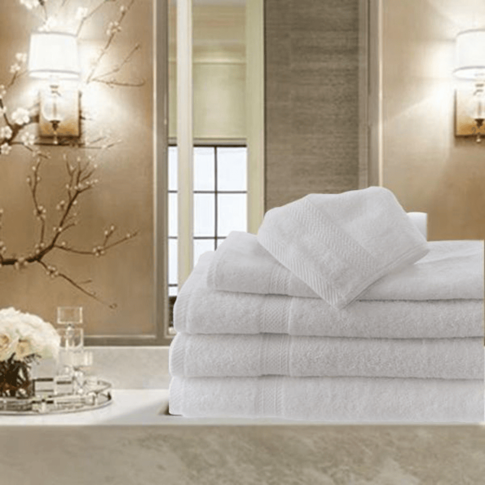 Hospitality hand towel wholesale, cotton towel for guest bathrooms and spa use