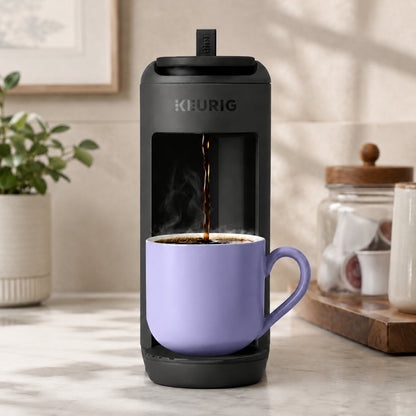 Modern Keurig compact coffee machine, suitable for hotel guest rooms, office breakrooms, and rental properties