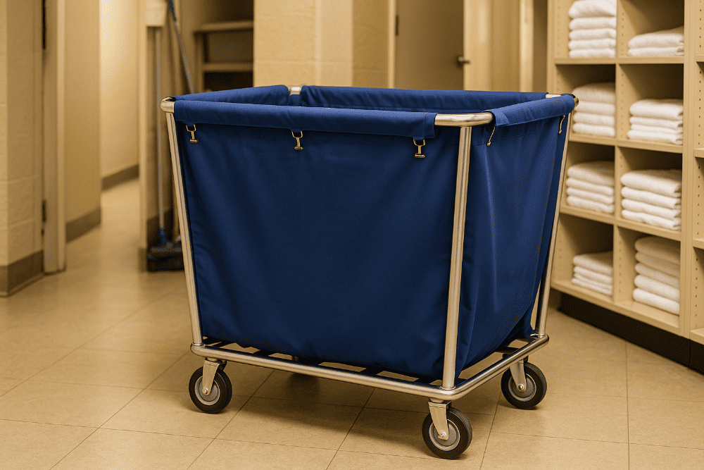 Hotel Linen Trolley Cart