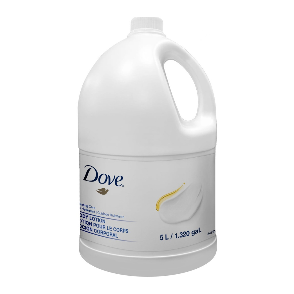 Dove Hydrating Care Body Lotion 5L - Elevate Your Guests' Skin Care Experience - Shop Now at Canadian Hotel Supplies