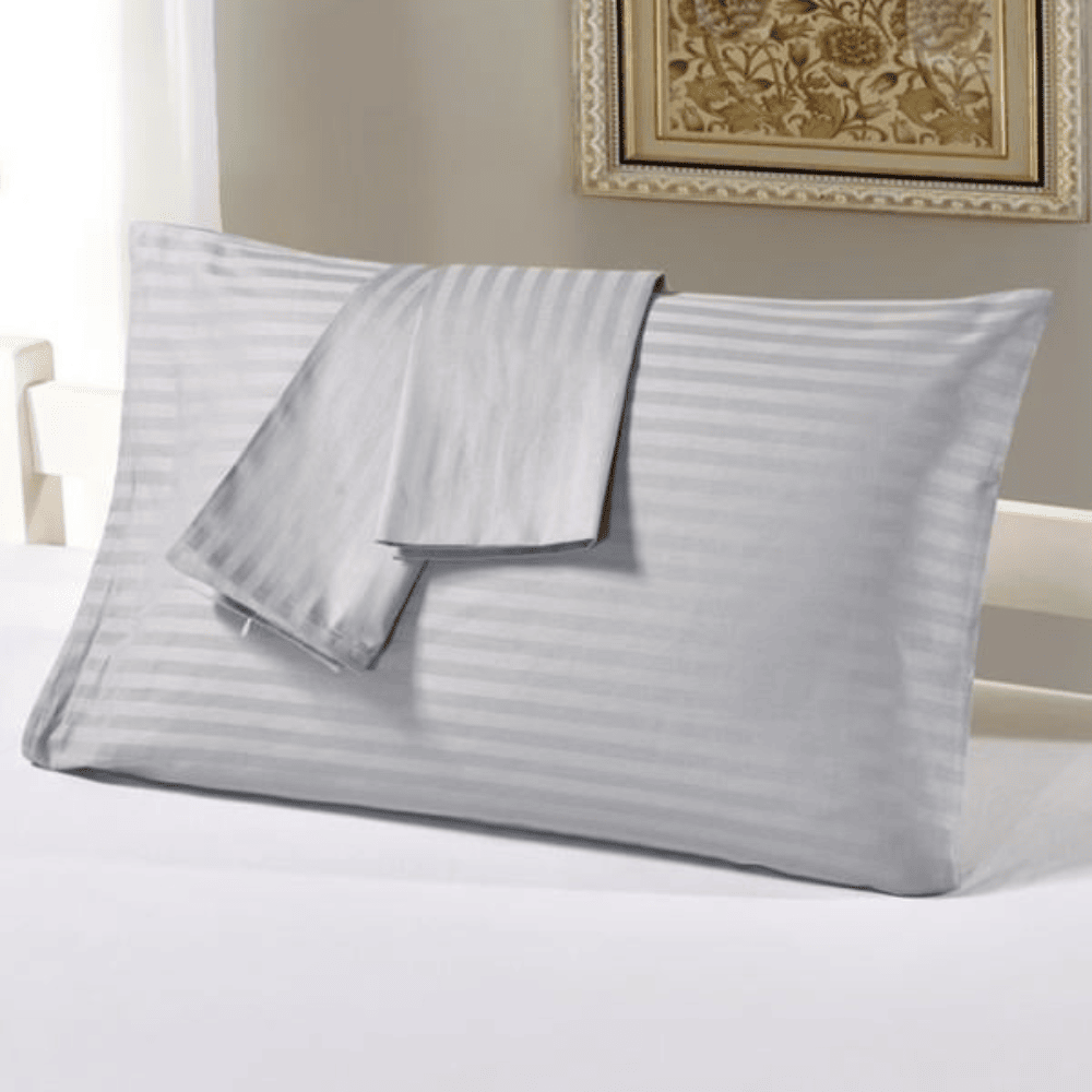 Deluxe Pillowcase (300 Thread Count, 60% Cotton / 40% Polyester, Satin Stripe Option Available) (72pcs/Per Case)
