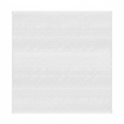 Combed cotton washcloths designed for bulk hospitality use, offering a thick, plush feel and reliable absorbency