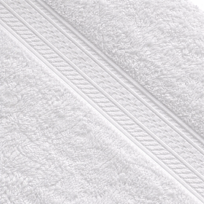 Professional washcloths made from combed cotton, ideal for high-turnover hospitality and spa environments
