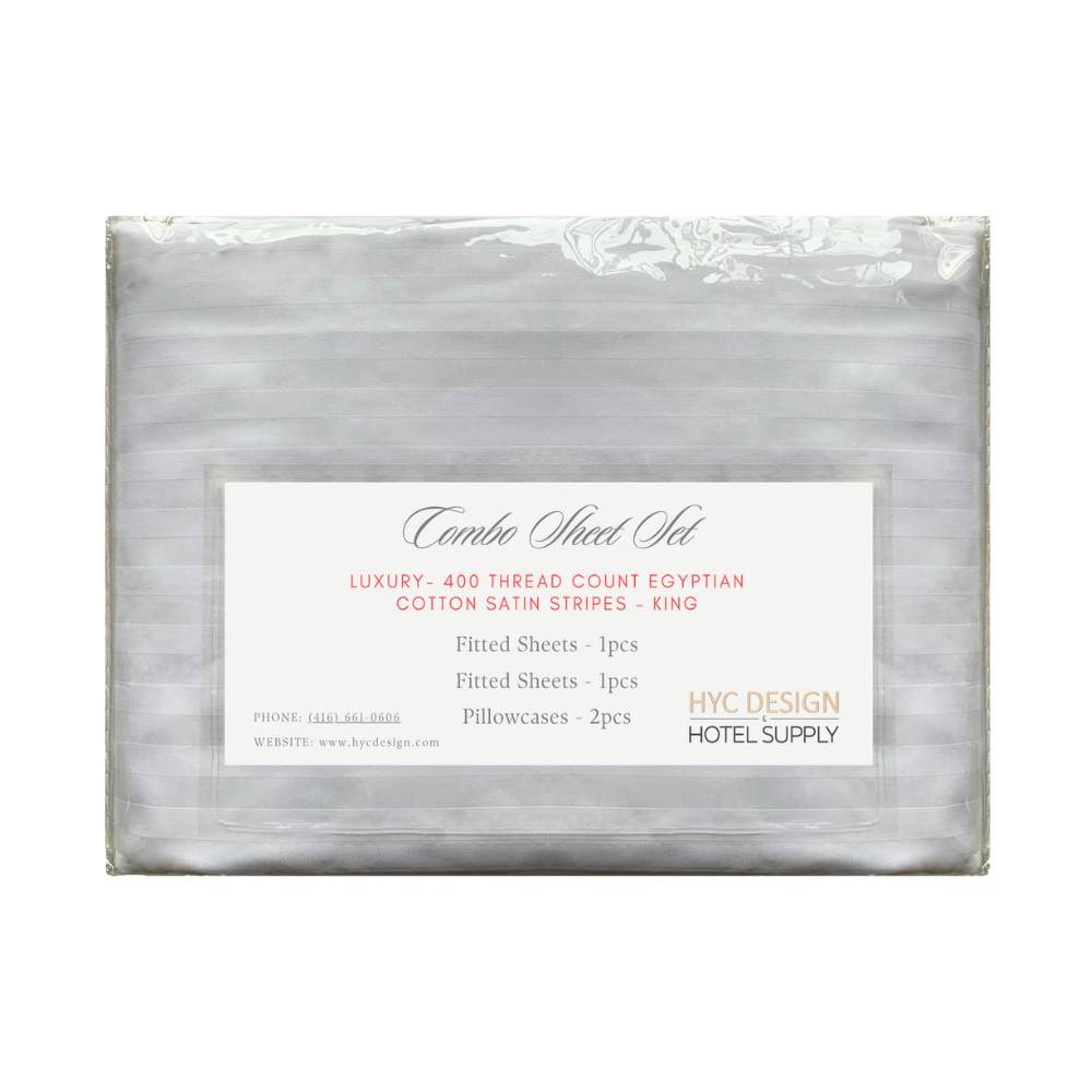 Luxury 400 Thread Count Sheet Sets (Multiple Sizes)