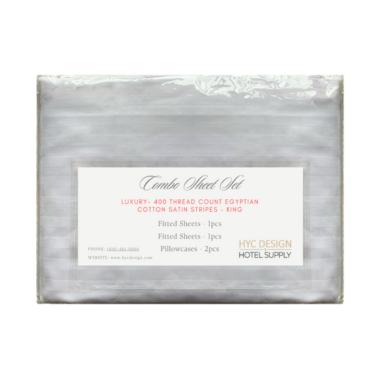Luxury 400 Thread Count Sheet Sets (Multiple Sizes)
