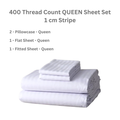 Luxury 400 Thread Count Sheet Sets (Multiple Sizes)