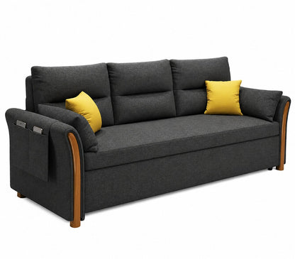 Modern Convertible Folding Sofa Bed with Storage
