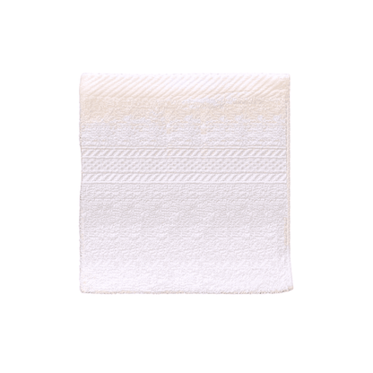 Wholesale 100% cotton hotel towels with borders Deluxe Washcloth