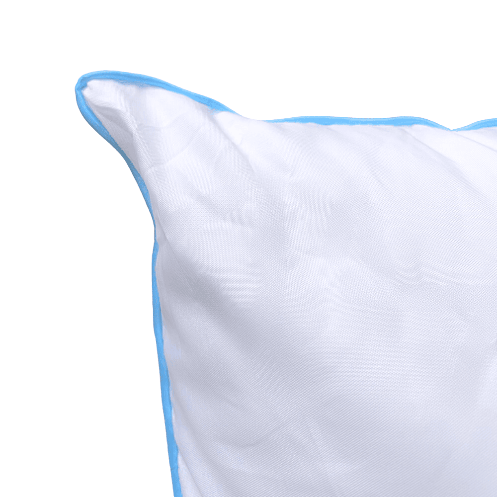 Experience ultimate relaxation with this affordable king-size memory foam pillow, crafted for superior comfort and support. Featuring anti-allergy properties and elegant blue piping, it’s perfect for dorm rooms or budget-friendly homes seeking premium sleep solutions.