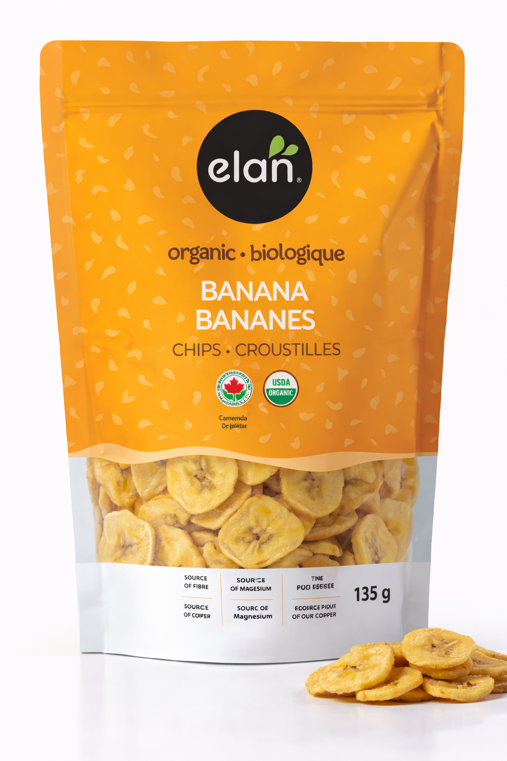 Dried banana bulk wholesale, crispy fruit snack for hotels, guest rooms, and hospitality use