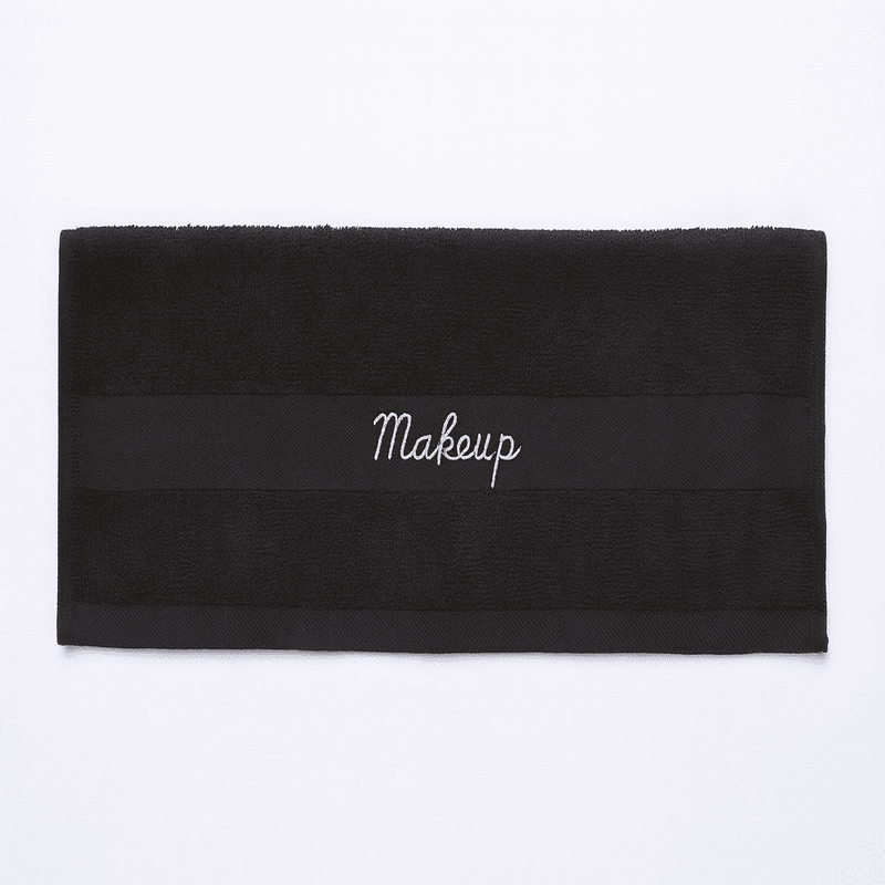 Hotel-grade luxury face makeup towel made from soft, high-absorbency cotton for spa and hospitality use