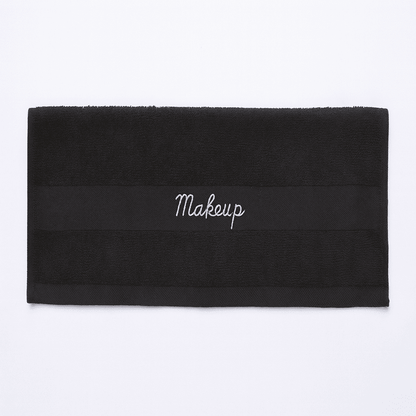 Hotel-grade luxury face makeup towel made from soft, high-absorbency cotton for spa and hospitality use