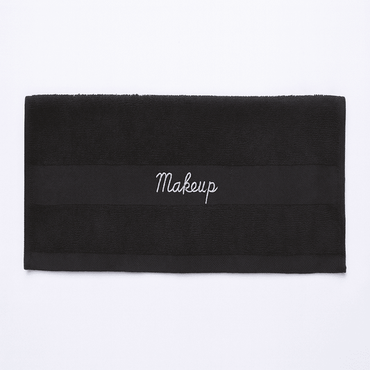 Hotel-grade luxury face makeup towel made from soft, high-absorbency cotton for spa and hospitality use